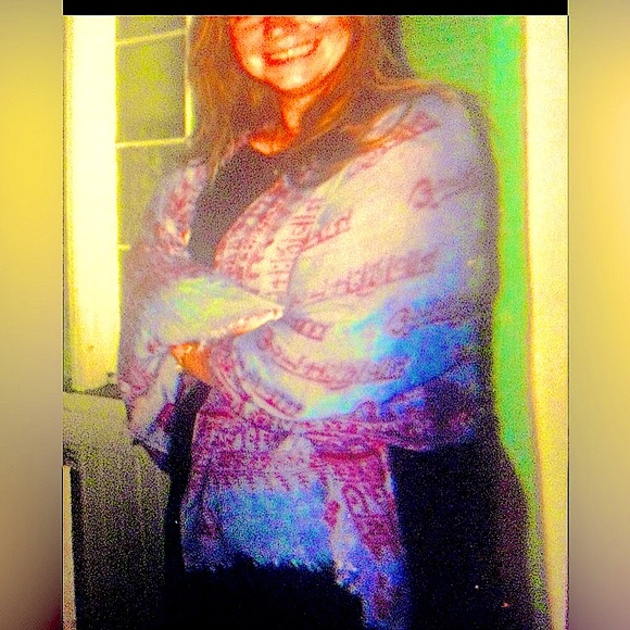 Prayer shawl/cover-up/bedspread Cost plus world market new twin soft rayon wrap - Picture 12 of 15